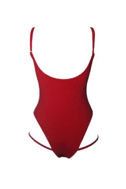 Hamade Activewear Hollow Front Bodysuit - Red 11 Hamade Activewear Hollow Front Bodysuit - Red -Lingerie Shop 046254458574 VG34JlasuKHhV48lvzGotAQwHym5KTCfuFqc9jJs