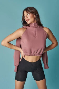 HotCakes Polewear Voyeur Sweater - Antique Pink -Lingerie Shop 10 tCakes 2299365