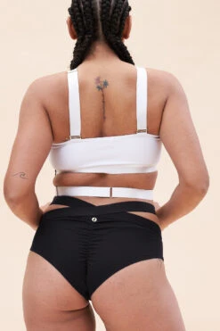 Lunalae Renee Cropped Bra - Recycled White -Lingerie Shop 126TPWhite 6