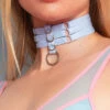 Rolling Halo Choker - Blue 1 Rolling Halo Choker - Blue -Lingerie Shop 12 10 6 679 chover20melhor20qualidade