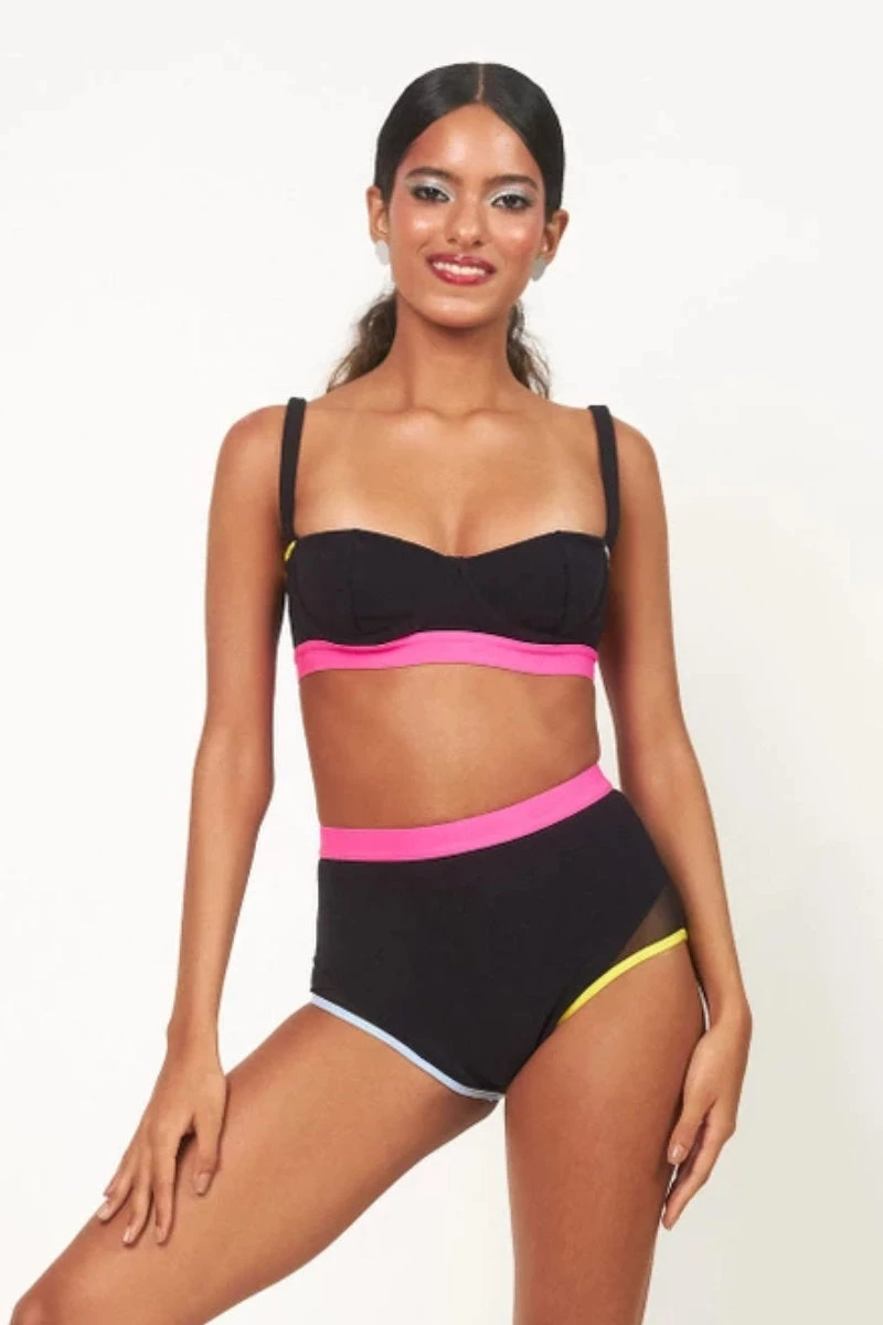 Rolling Alpha High Waisted Hot Pants - Serpentine 4 Rolling Alpha High Waisted Hot Pants - Serpentine - Image 2