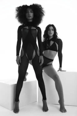 Rolling Long Peek-A-Boo Onesie - Black 7 Rolling Long Peek-A-Boo Onesie - Black -Lingerie Shop 12 7 1 106 day02rolling1759