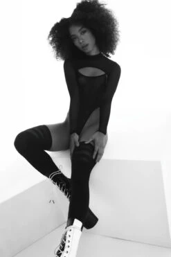 Rolling Lara Tulle Sleeves - Black 7 Rolling Lara Tulle Sleeves - Black -Lingerie Shop 12 7 9 970 day02rolling1699