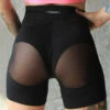 Yurchak Black Eyed Peach Shorts - Black -Lingerie Shop 2.BlackEyedPeachShortsinBlack