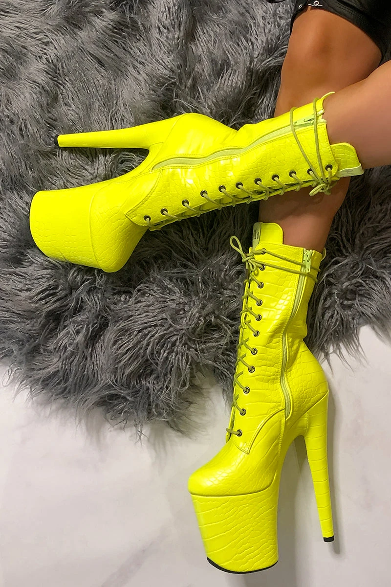 Hella Heels OH SNAP Boots - 8inch 5 Hella Heels OH SNAP Boots - 8inch - Image 3