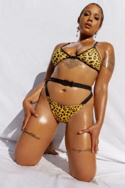 CXIX Buckle Up Bottoms - Yellow Leopard -Lingerie Shop 20 09 24CreaturesofXIX 105