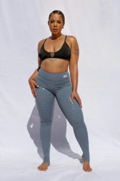 CXIX Gecko Grip Leggings - Blue Steel 15 CXIX Gecko Grip Leggings - Blue Steel -Lingerie Shop 20 09 24CreaturesofXIX 77 1