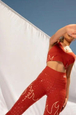 CXIX Fya Gecko Grip Leggings - Red 13 CXIX Fya Gecko Grip Leggings - Red -Lingerie Shop 20 12 10Creatures 97 1