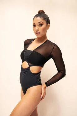 Lunalae Diana Bodysuit - Recycled Black 16 Lunalae Diana Bodysuit - Recycled Black -Lingerie Shop 2021101 LunaLae1663