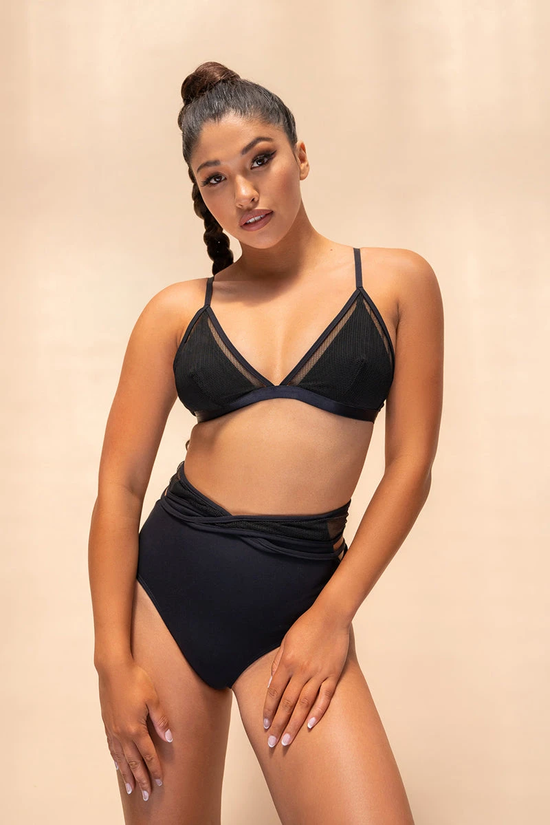 Lunalae Daisy Top - Recycled Black 8 Lunalae Daisy Top - Recycled Black - Image 6