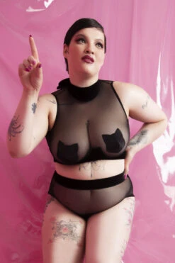 Rolling Gigi Shorts - Black -Lingerie Shop 2022 09 27 ROLLING 2858copy