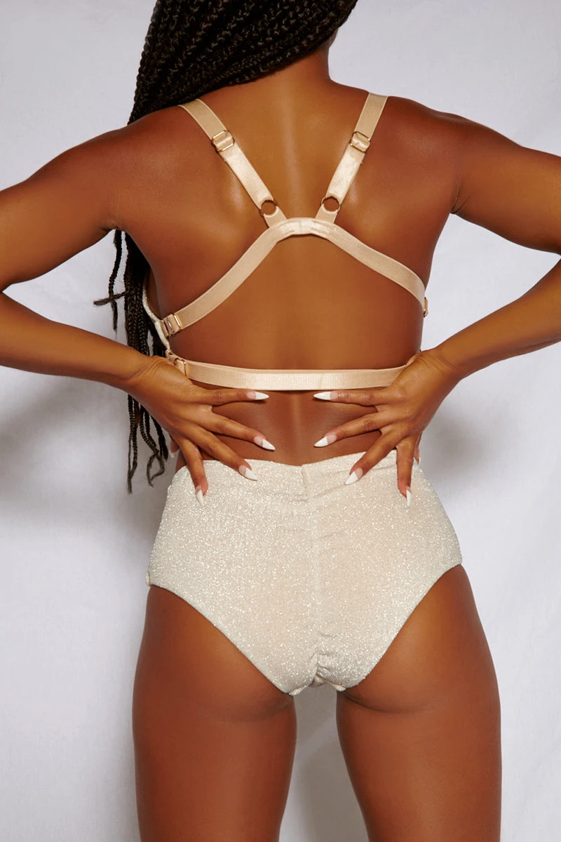 CXIX Cora Cheeky Bottoms - Champagne 4 CXIX Cora Cheeky Bottoms - Champagne - Image 2