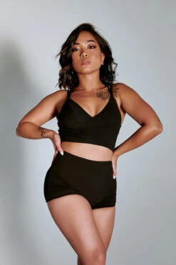 Lingerie Shop 41 CXIX LuxLounge Booty Shorts - Black