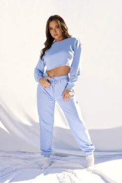 CXIX Oversized Cropped Jumper - Powder Blue -Lingerie Shop 21 06 25CreaturesofXIX edit 10