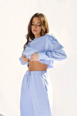 CXIX Oversized Cropped Jumper - Powder Blue -Lingerie Shop 21 06 25CreaturesofXIX edit 15