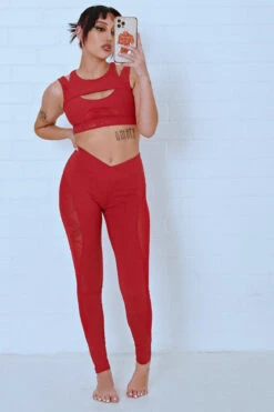 CXIX Baddie Leggings - Chilli -Lingerie Shop 22 10 06CXIX74391