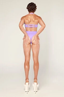 CXIX Dollhaus Halter Bodysuit - Purple -Lingerie Shop 23 01 03CXIX 11611