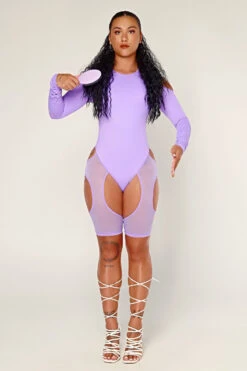 CXIX Dollhaus Mesh Bodysuit - Purple 10 CXIX Dollhaus Mesh Bodysuit - Purple -Lingerie Shop 23 01 03CXIX 3171 1