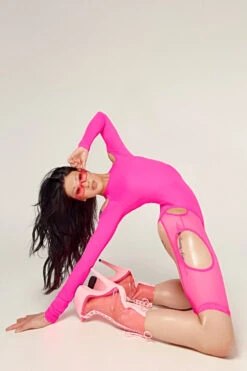 CXIX Dollhaus Mesh Bodysuit - Barbie Pink 13 CXIX Dollhaus Mesh Bodysuit - Barbie Pink -Lingerie Shop 23 01 03CXIX 5091 1