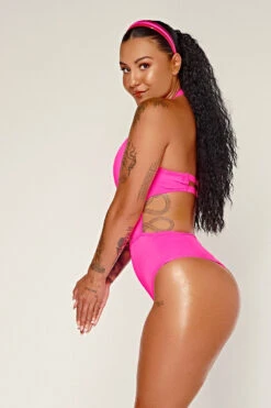 CXIX Dollhaus Halter Bodysuit - Pink -Lingerie Shop 23 01 03CXIX 5401 1