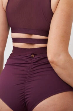 Lunalae Naomi Scoop Neck Top - Recycled Mulberry 10 Lunalae Naomi Scoop Neck Top - Recycled Mulberry -Lingerie Shop 230329 LUNALAE 10 0531