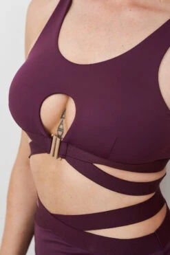 Lunalae Naomi Scoop Neck Top - Recycled Mulberry 9 Lunalae Naomi Scoop Neck Top - Recycled Mulberry -Lingerie Shop 230329 LUNALAE 10 0539