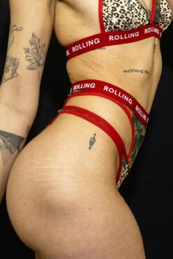 Rolling Linger Bottoms - Selva/Red -Lingerie Shop 23 9 3 393 A141D0C8B1FC4B868C3FBBA4057C2270