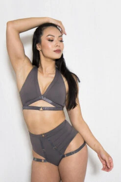 Tatiana Activewear Tokio Shorts - Charcoal 20 Tatiana Activewear Tokio Shorts - Charcoal -Lingerie Shop 5 c4812c89 64e6 4546 9c0c 0d966377fa15