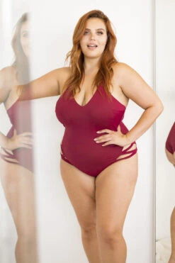 Lunalae Yoncé Bodysuit - Wine 15 Lunalae Yoncé Bodysuit - Wine -Lingerie Shop 6R7A8697