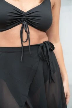 Lunalae High Waist Wrap Dance Skirt - Black -Lingerie Shop 6 c34faba9 3654 4ac4 a9c3 af5cdf93e019