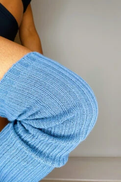 Thigh High Legwarmers - Denim Blue -Lingerie Shop 8B70BA6F BE45 460E 9396 6666160DDB43