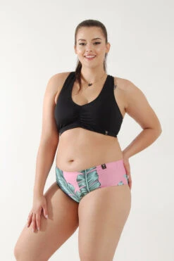 Pole Addict Back To Basics Top - Black -Lingerie Shop BacktoBasicTop annHotpants3