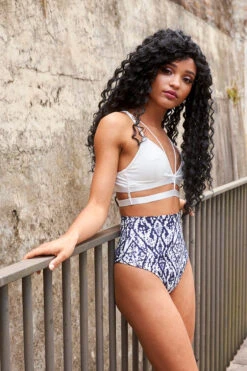 Lunalae Bella Top - White 24 Lunalae Bella Top - White -Lingerie Shop BellaTop IkatHL2