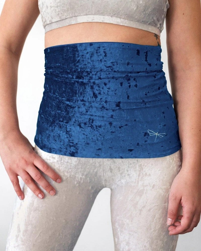 Dragonfly Back Warmer - Velvet Blue 6 Dragonfly Back Warmer - Velvet Blue - Image 4