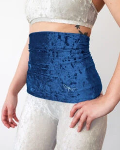 Dragonfly Back Warmer - Velvet Blue 12 Dragonfly Back Warmer - Velvet Blue -Lingerie Shop Blue2