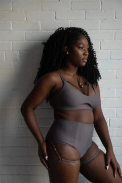 Chantay Polewear Cherryribbon Garter Shorts - Ash -Lingerie Shop CherryribbonShorts Ash 1 600x f3d3de89 f043 492f 8948 dbada6f2ff21