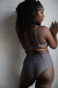 Chantay Polewear Cherryribbon Garter Shorts - Ash -Lingerie Shop CherryribbonShorts Ash 4 600x 72886f86 9e8a 44cb 9da2 feaee6e8fee8