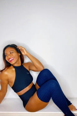 Thigh High Legwarmers - Navy -Lingerie Shop D6ABAC1C 4A5C 47C4 8937 F3F07FFB811F