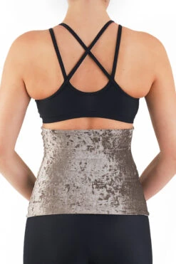 Dragonfly Back Warmer - Velvet Stone -Lingerie Shop DF Velvet Backwarmer stone3