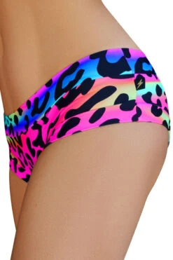 Cleo The Hurricane Hot Pants - Neon Leopard 7 Cleo The Hurricane Hot Pants - Neon Leopard -Lingerie Shop DSC00327