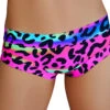Cleo The Hurricane Hot Pants - Neon Leopard -Lingerie Shop DSC00328