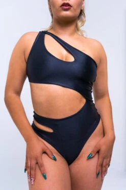 Sorte Under My Spell Bodysuit - Black -Lingerie Shop DSC4417