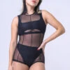 Sorte Inner Voice Bodysuit - Black -Lingerie Shop DSC7902