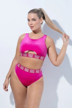 RAD Bahari Top - Velvet Fuchsia -Lingerie Shop DSCF5561