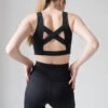 Pole Addict Cross Back Top - Black -Lingerie Shop DSC 3731