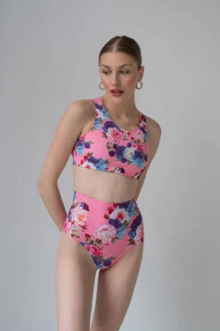 Pole Addict Openback Top - Peony -Lingerie Shop DSC 4044