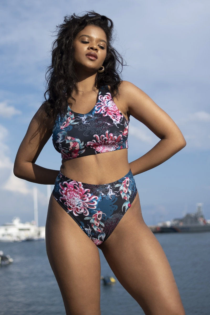 Pole Addict Openback Top - Koi 5 Pole Addict Openback Top - Koi - Image 3