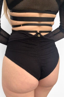Lunalae Sasha V Cut Out Long Sleeve Top - Recycled Black Mesh 12 Lunalae Sasha V Cut Out Long Sleeve Top - Recycled Black Mesh -Lingerie Shop Drop4Wholesale MeshRelease backdetail 994c72d1 f0a4 474a 9ef8 39f2c97ce1f8