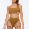 Nona Perkasa Gladiolus Bottoms - Brass -Lingerie Shop GladiolusBrass04
