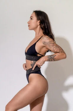 Sorte Heat Shorts - Black -Lingerie Shop HEAT3 1